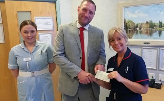 Local resident donates money for medical equipment to Spencer Private Hospitals