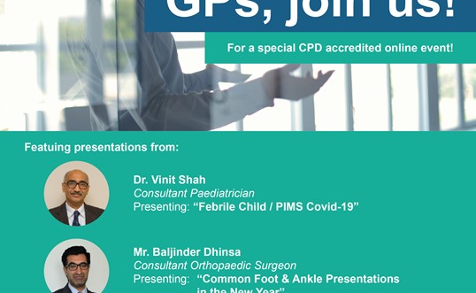 Virtual Event for GPs